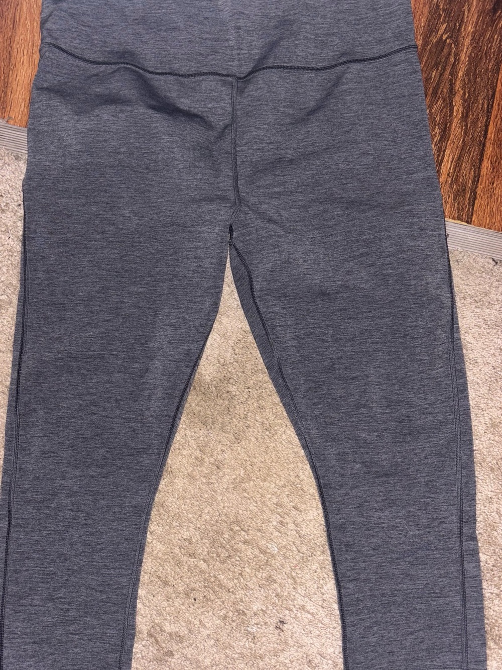 Athleta Charcoal Grey High-Rise Performance Leggings